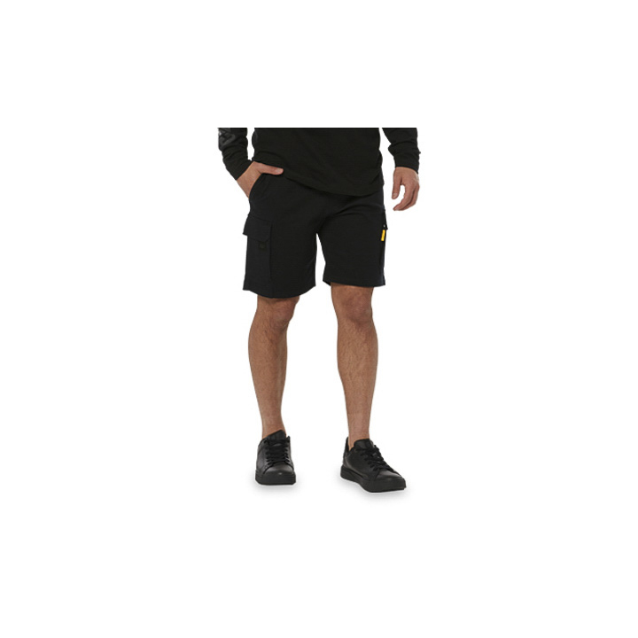 Black Caterpillar Foundation Cargo Men's Shorts | Cat-260349