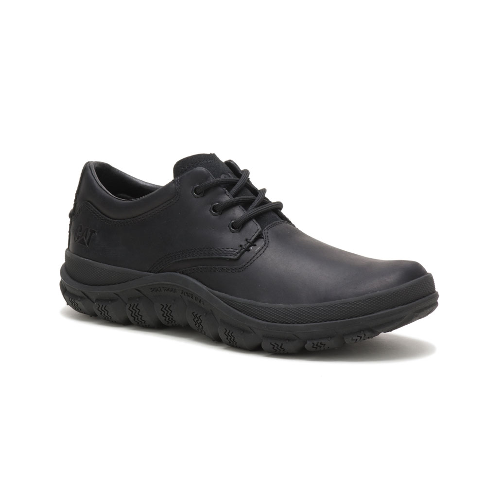 Black Caterpillar Fused Tri Men's Casual Shoes | Cat-715843