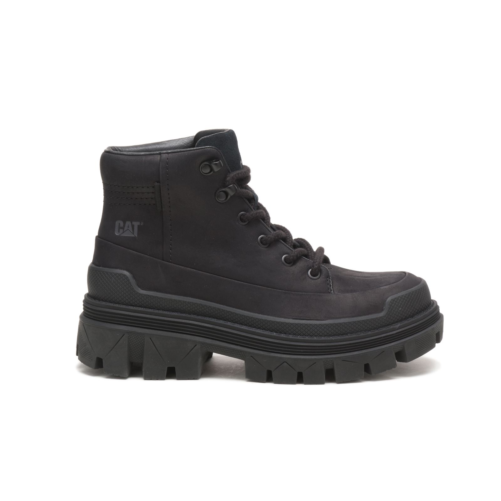 Black Caterpillar Hardware Men's Casual Boots | Cat-103965
