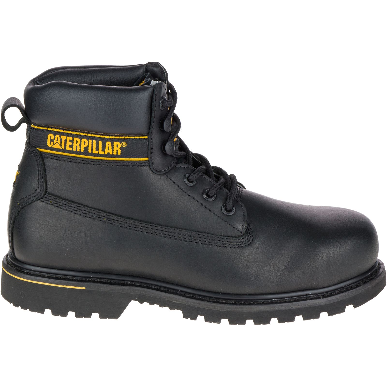 Black Caterpillar Holton Steel Toe S3 Hro Src Men's Work Boots | Cat-603579