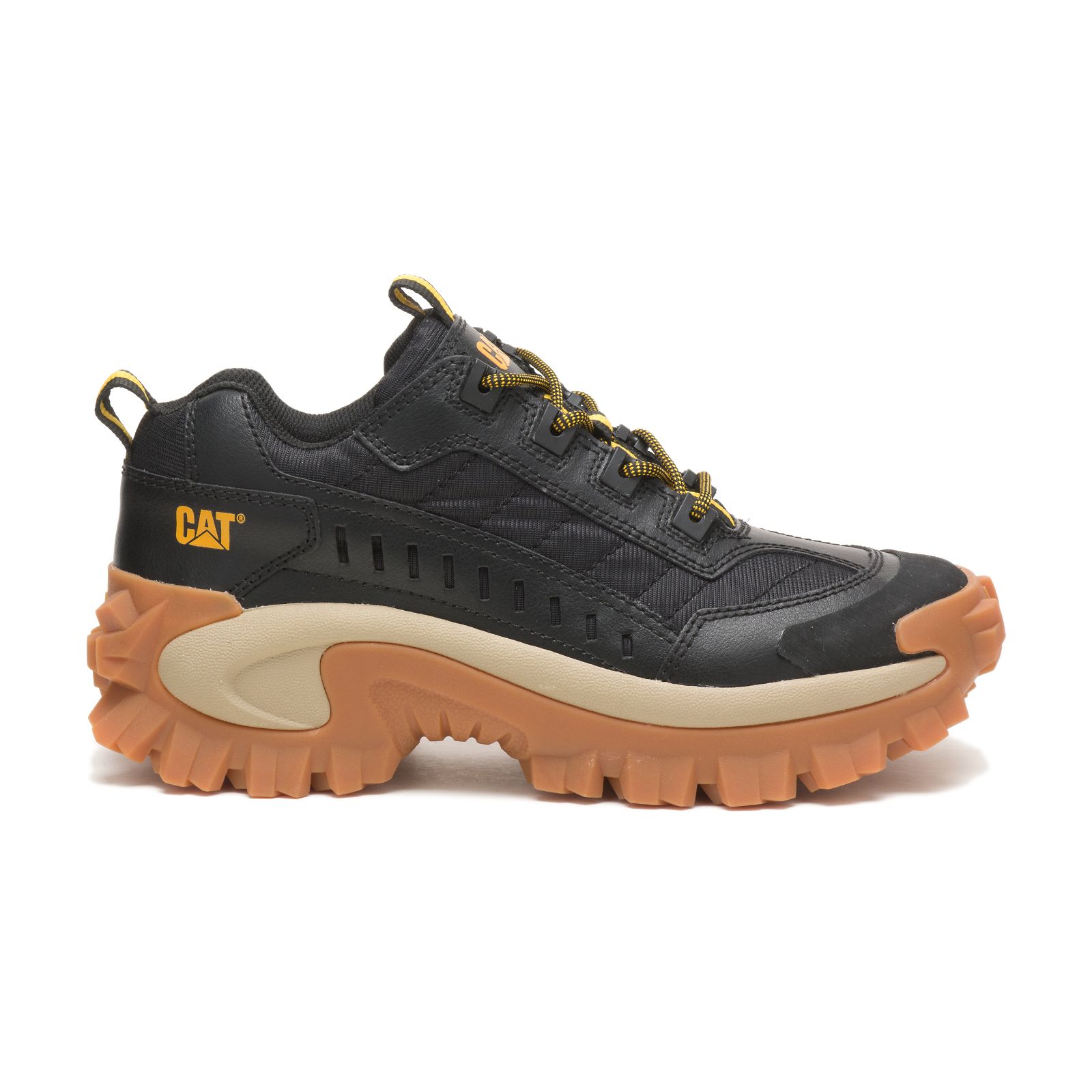 Black Caterpillar Intruder Men's Casual Shoes | Cat-738291