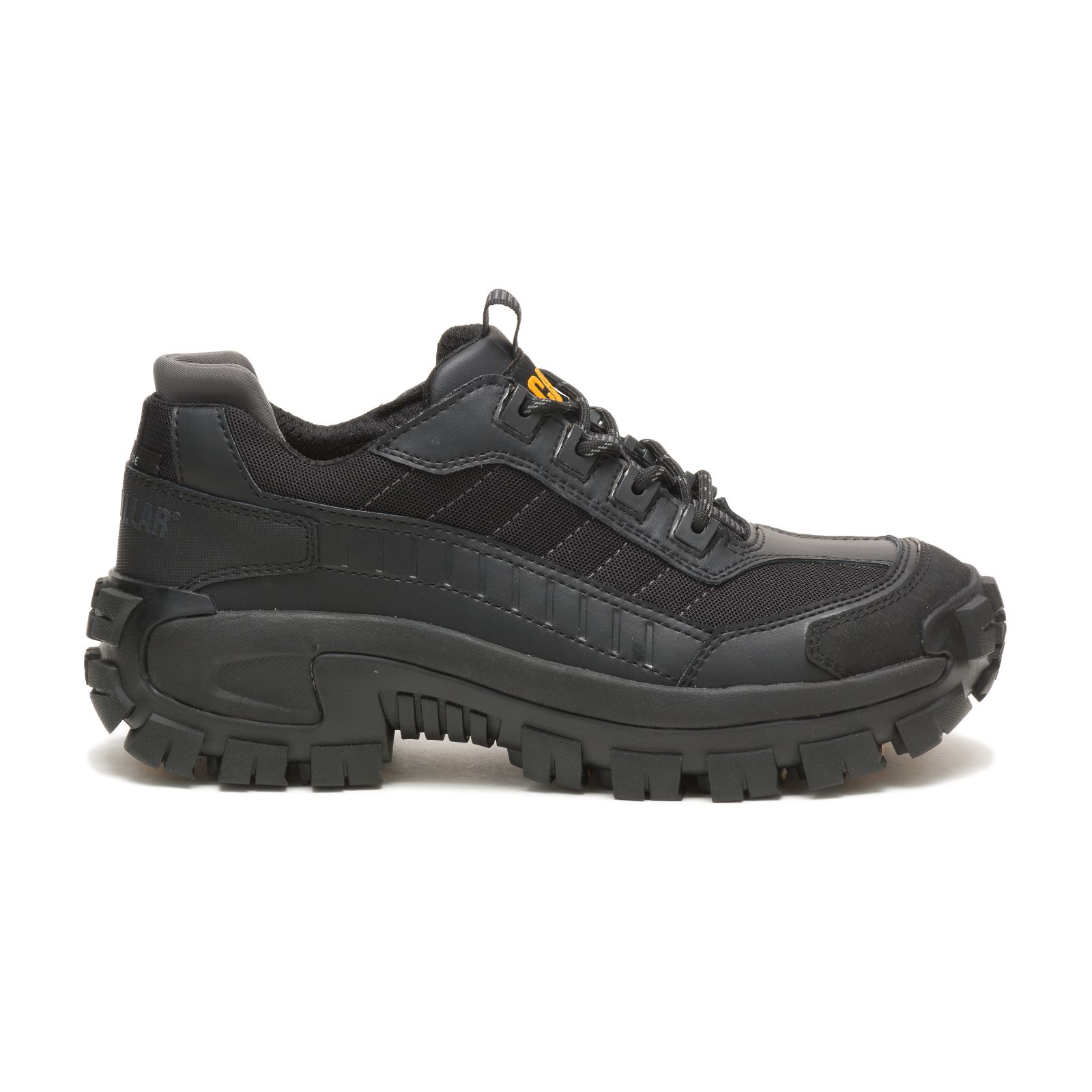 Black Caterpillar Invader Steel Toe Men's Steel Toe Shoes | Cat-063241