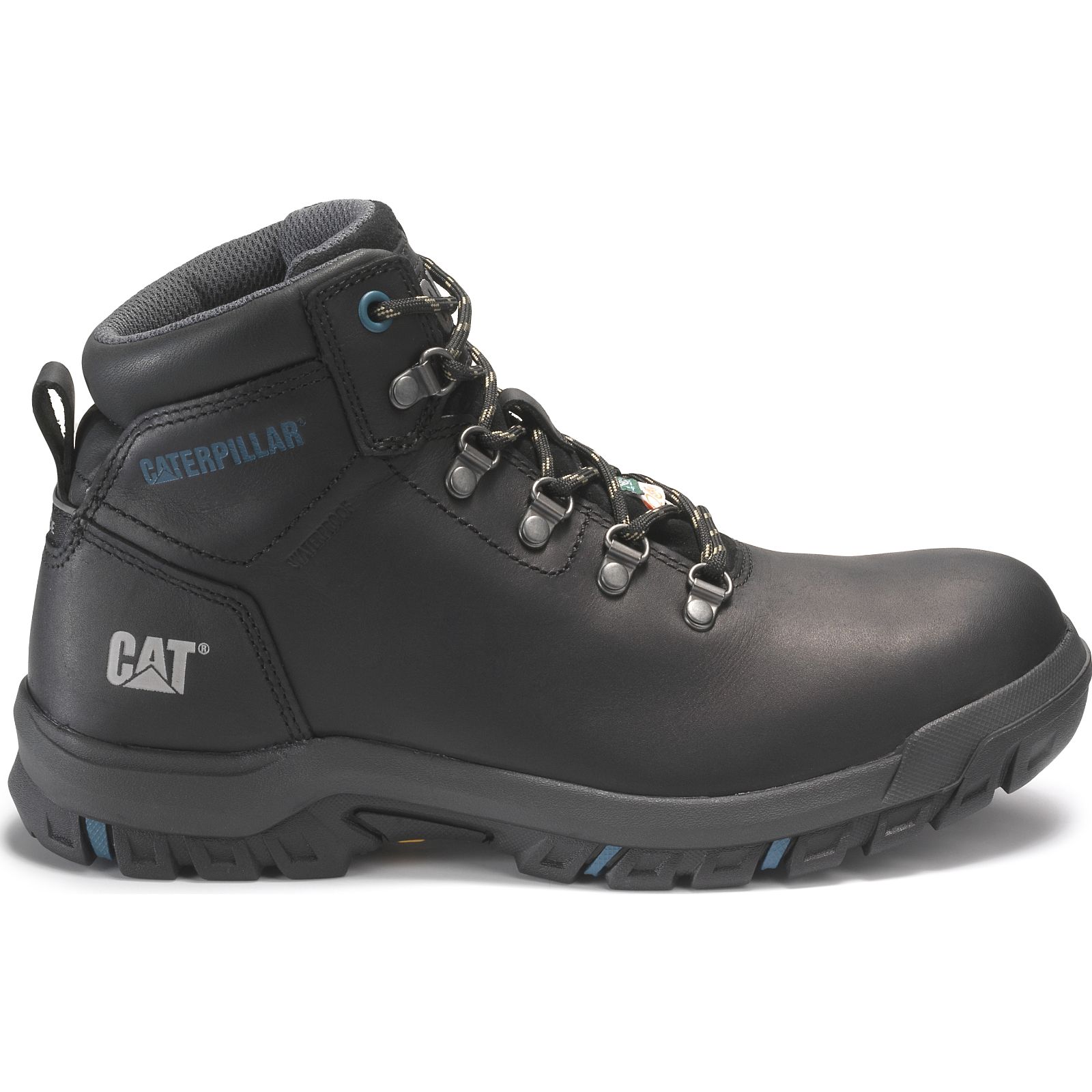 Black Caterpillar Mae St Waterproof Csa Women's Work Boots | Cat-478169