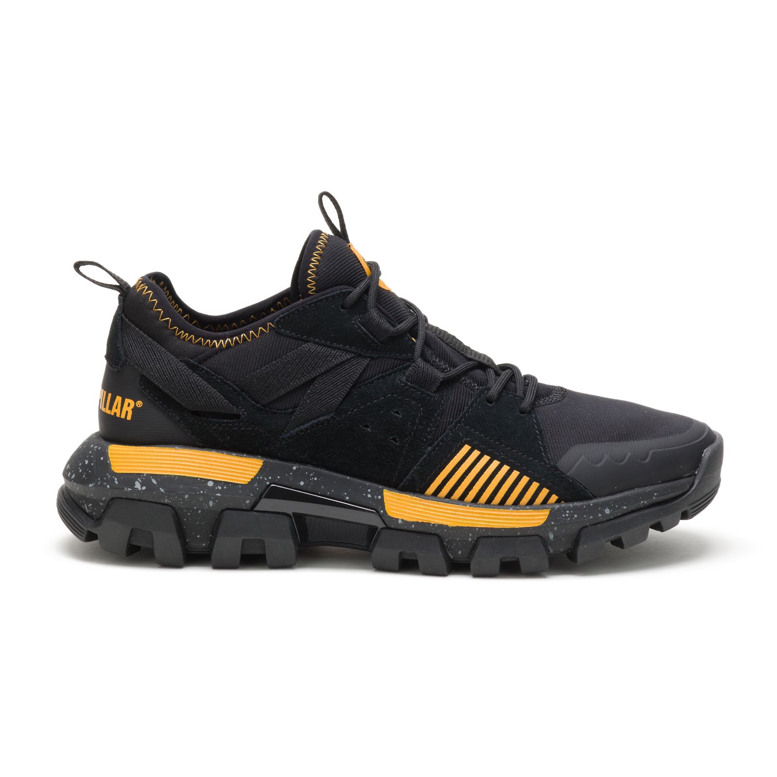 Black/Yellow Caterpillar Raider Sport Women's Sneakers | Cat-431605