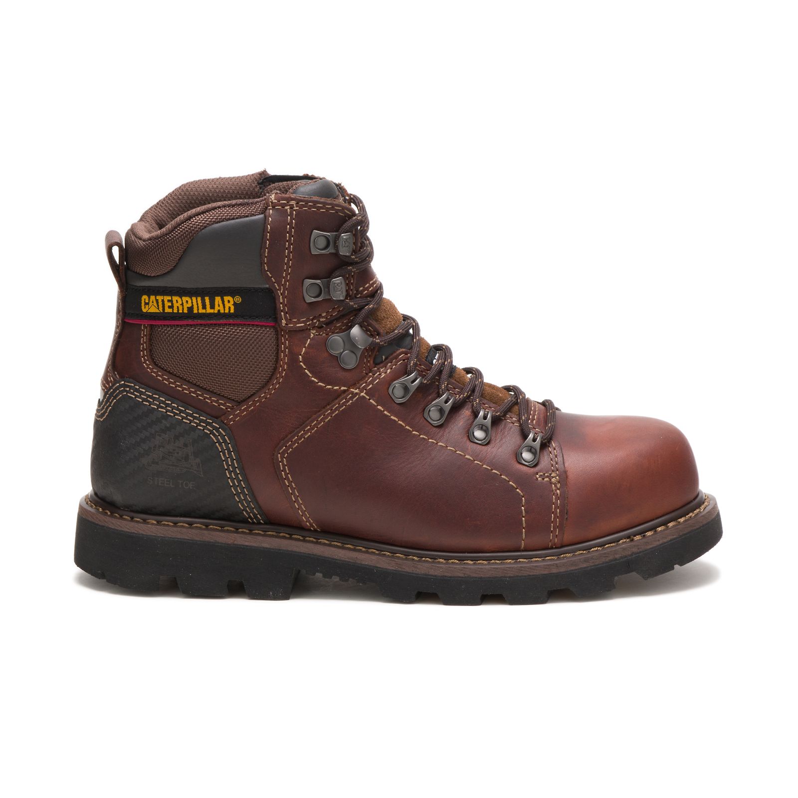 Brown Caterpillar Alaska 2.0 Steel Toe Men's Steel Toe Boots | Cat-564379