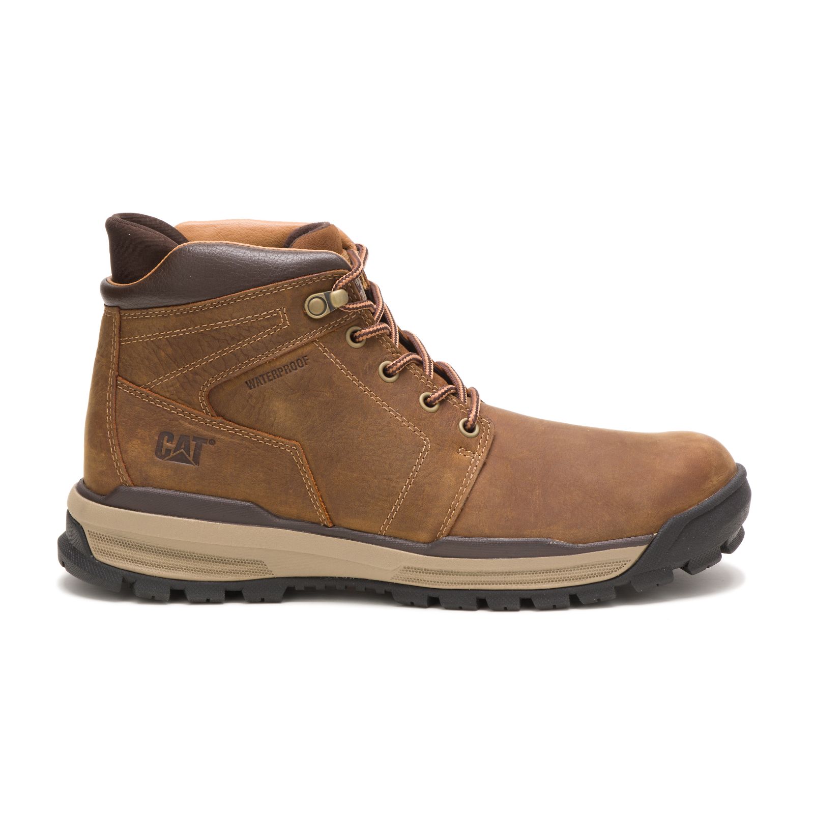Brown Caterpillar Cohesion Ice+ Waterproof Thinsulate™ Men's Casual Boots | Cat-417208