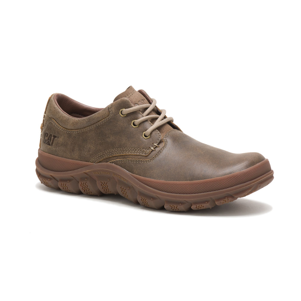 Brown Caterpillar Fused Tri Men's Work Shoes | Cat-679385