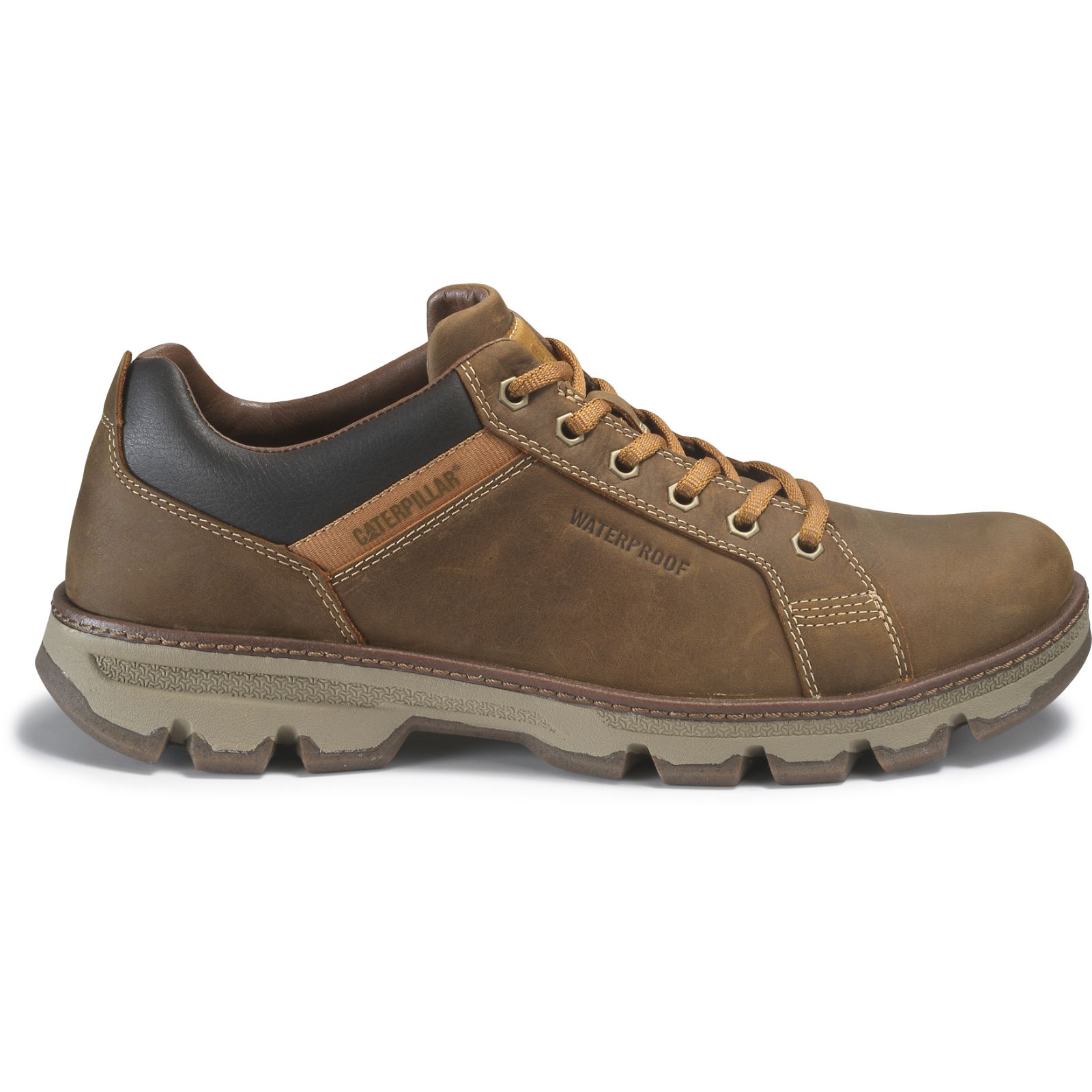 Brown Caterpillar Sterling Waterproof Men's Casual Shoes | Cat-049578