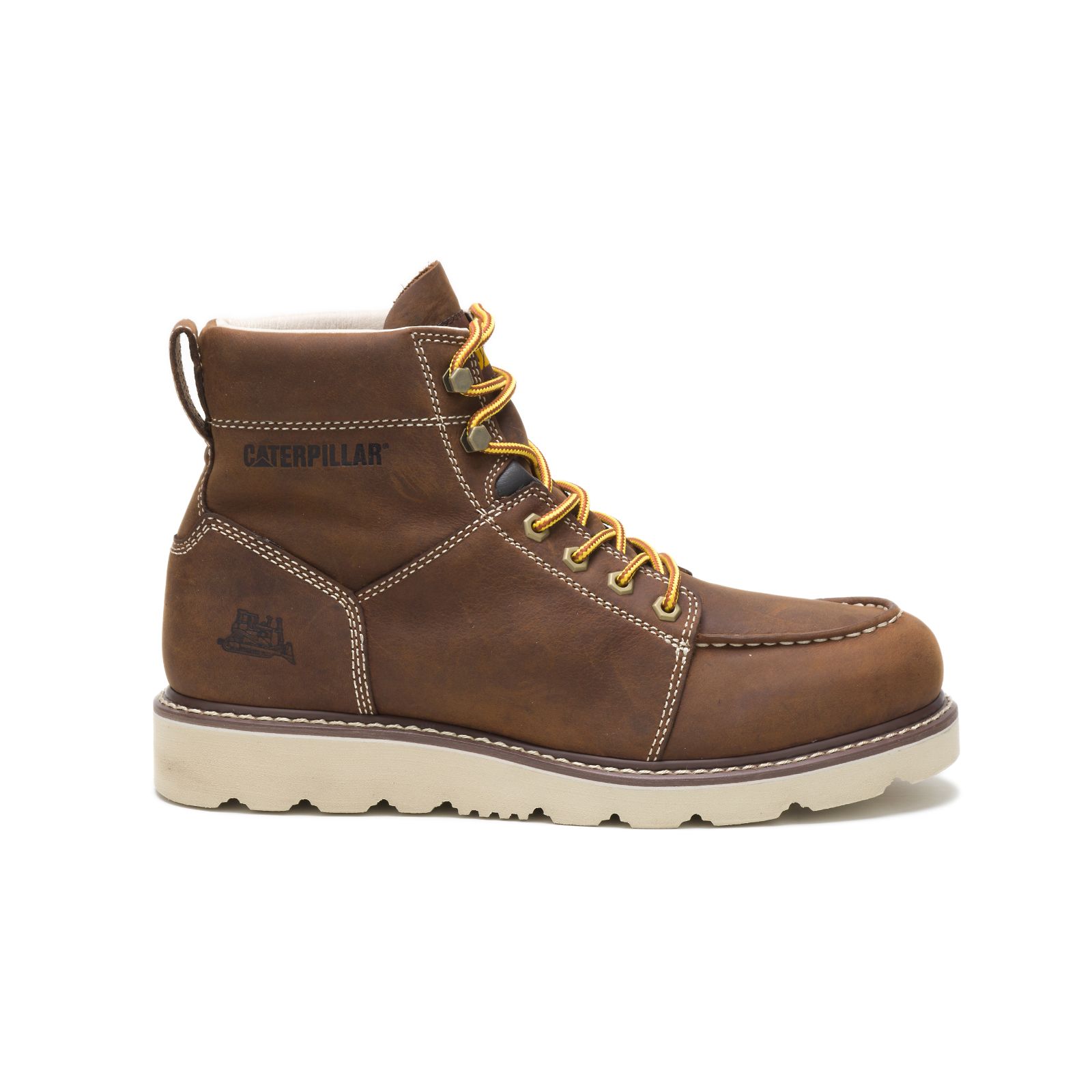 Chocolate Brown Caterpillar Tradesman Men's Work Boots | Cat-536978