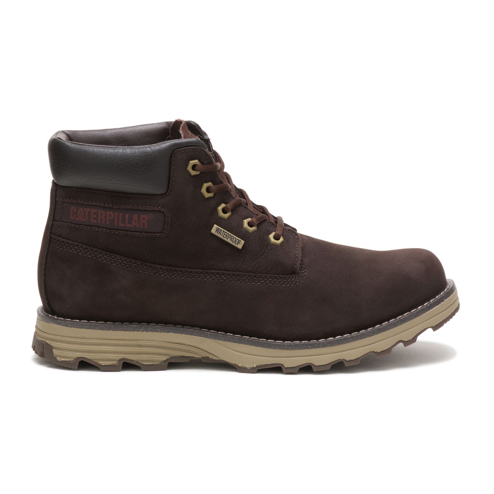 Coffee Caterpillar Founder Waterproof Thinsulate™ Men's Waterproof Boots | Cat-465783