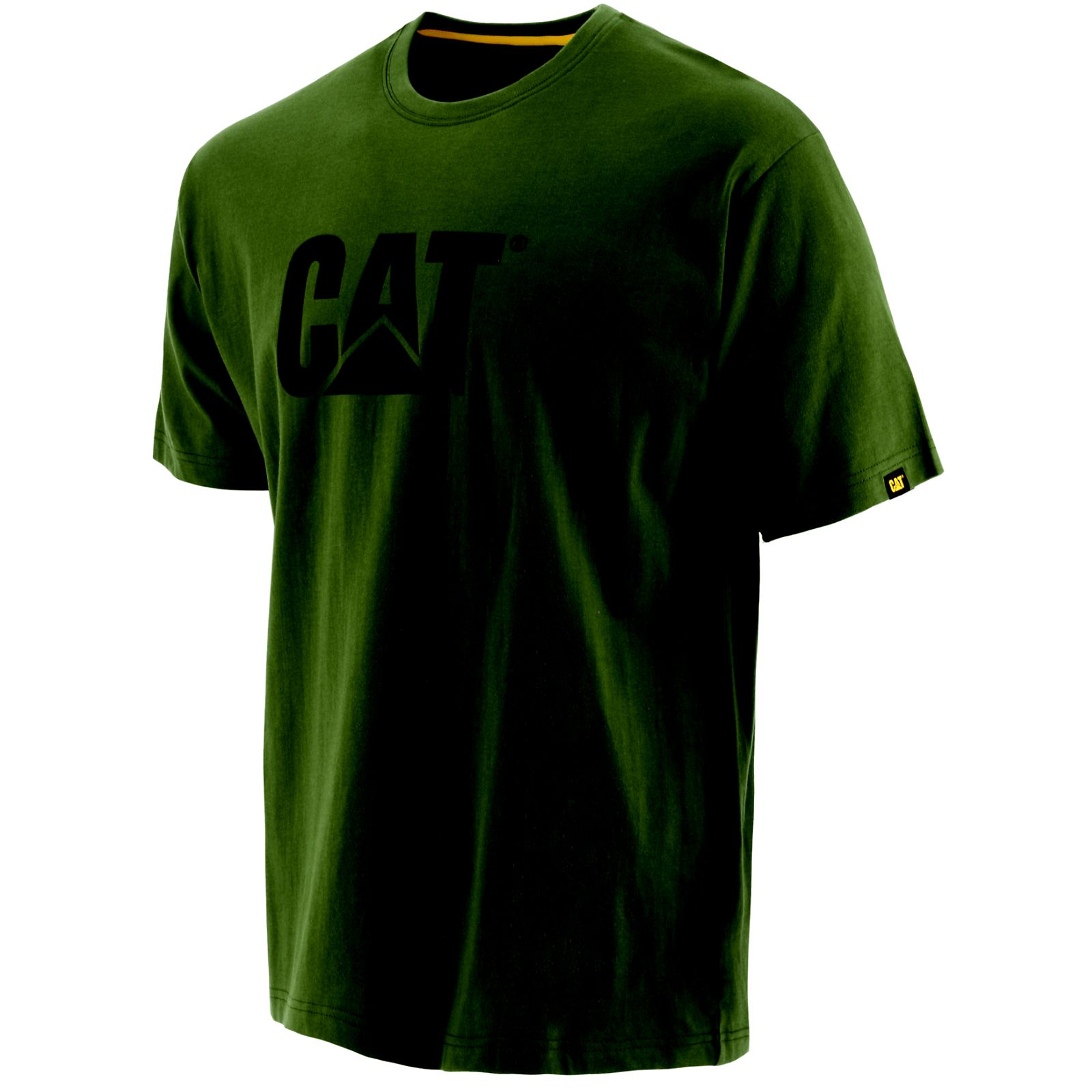 Green Caterpillar Trademark Men's T-Shirts | Cat-107639