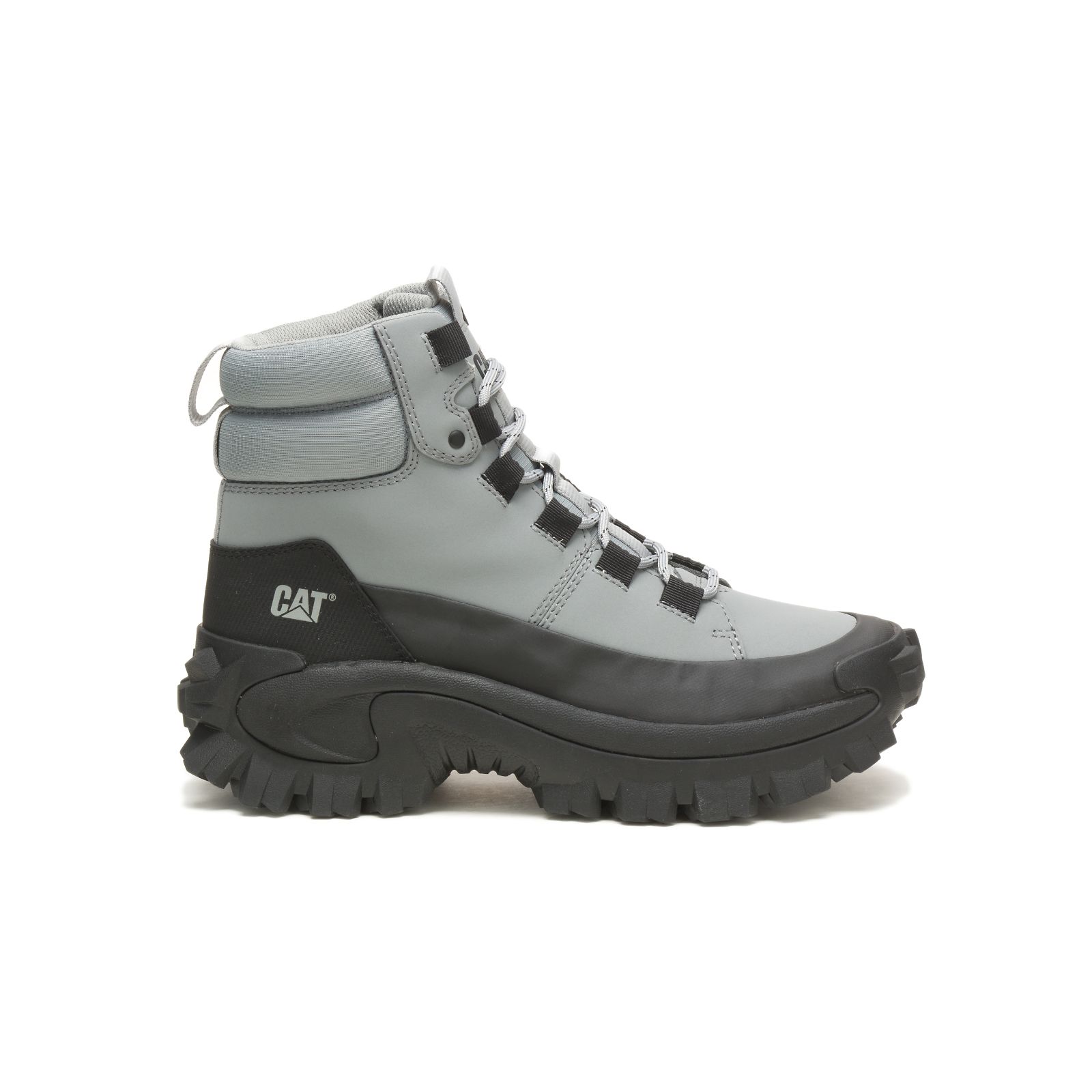 Grey/Black Caterpillar Trespass Waterproof Galosh Men's Waterproof Boots | Cat-348901