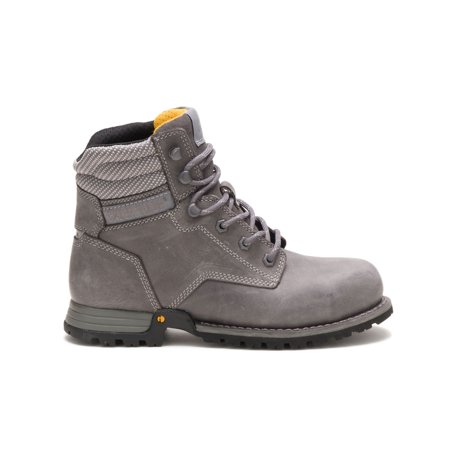 Grey Caterpillar Paisley 6" Steel Toe Women's Work Boots | Cat-984617