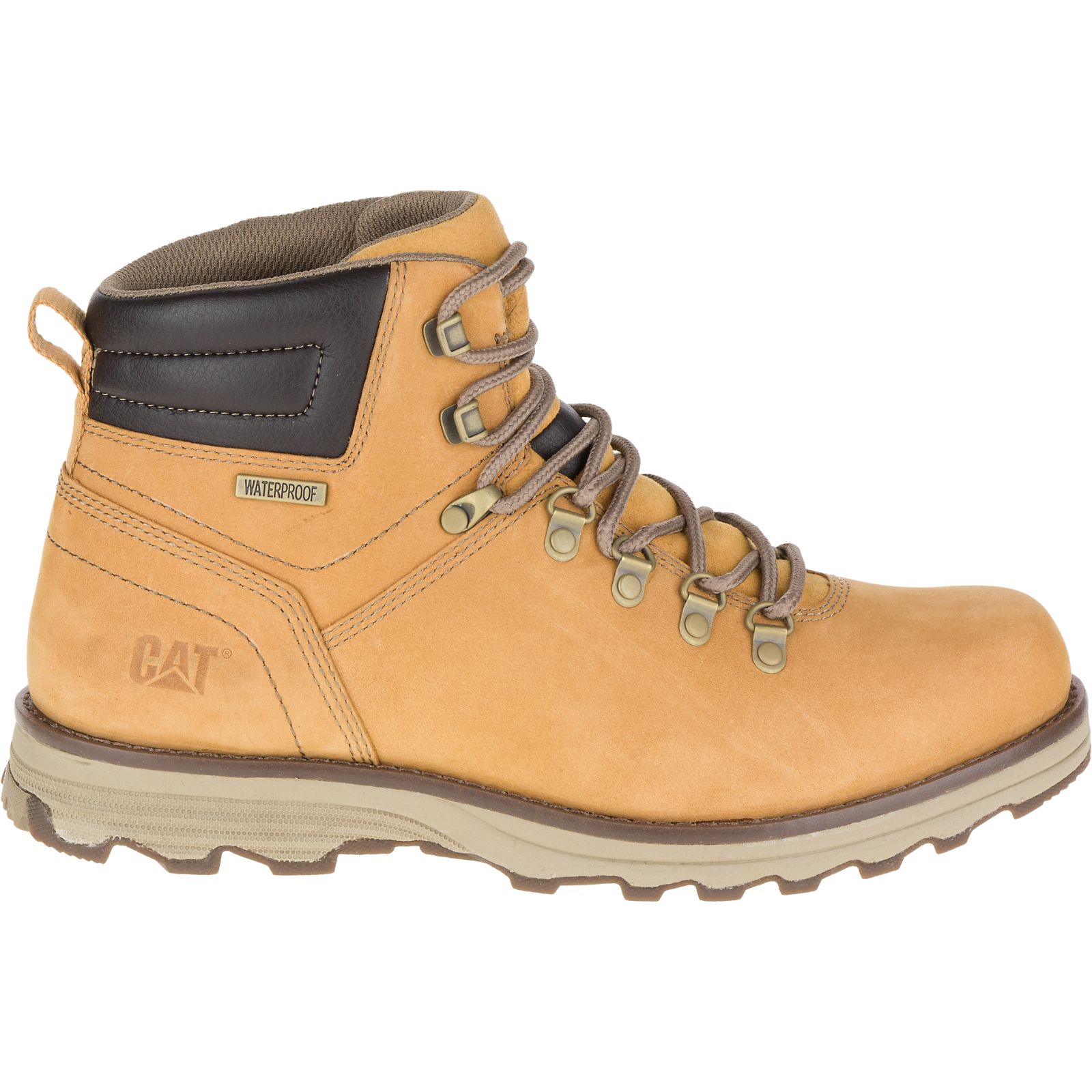 Orange Caterpillar Sire Waterproof Men's Work Boots | Cat-586317