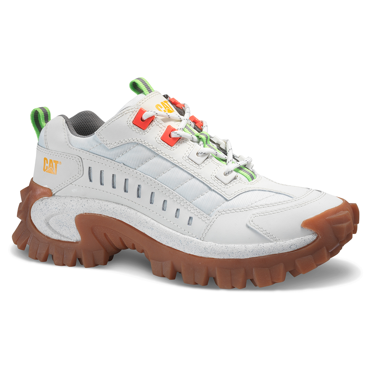 White Caterpillar Intruder Men's Sneakers | Cat-893217