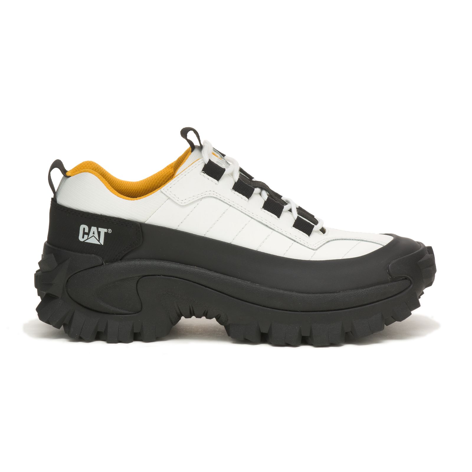 White Caterpillar Intruder Waterproof Galosh Men's Sneakers | Cat-036724